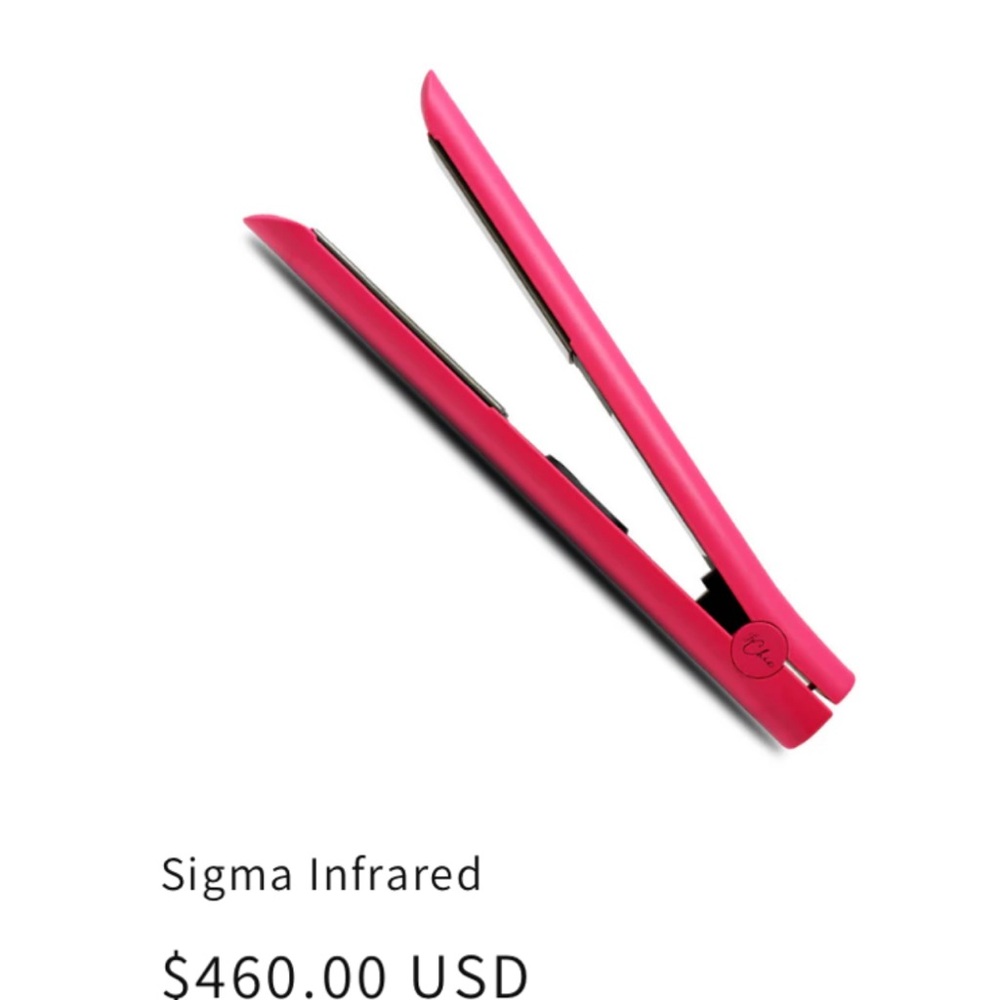Pink Hair Straightener
